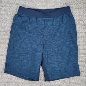 Lululemon‎ T.H.E. Short Training Linerless Blue Athletic Workout Drawstring
